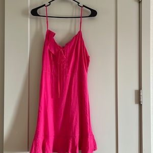 Never worn pink dress